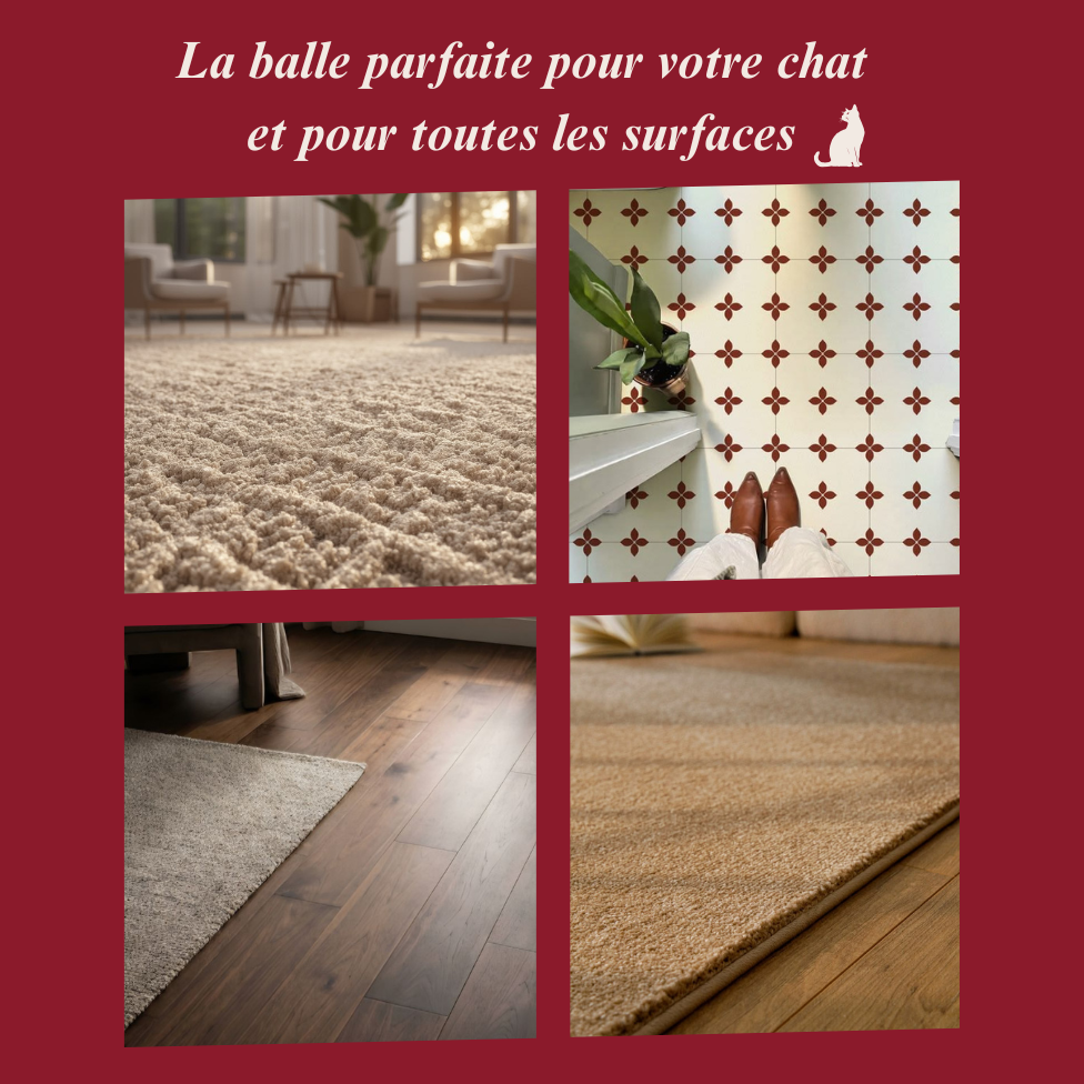 Oyva Ball™ — La balle qui occupe votre chat en votre absence.